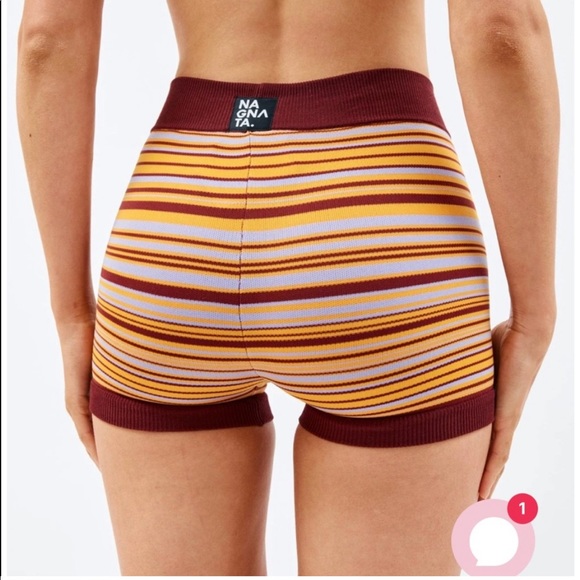 Nagnata Yoni Shorts and Lucid Bra Top Set in Cuba Stripe - Picture 5 of 11